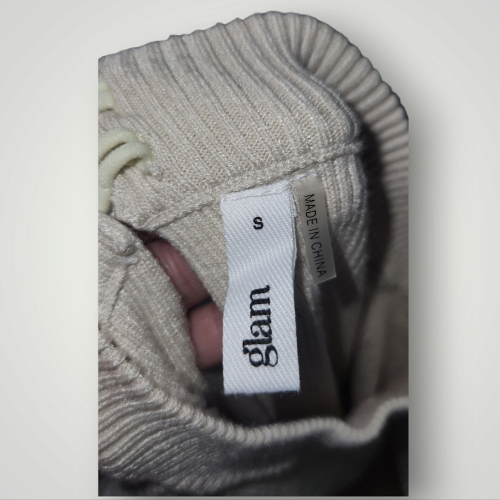 Glam sweater ribbed bodysuit Small - Picture 11 of 11